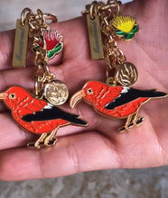 Load image into Gallery viewer, Keychain -&#39;Ōhi&#39;a &amp; &#39;I&#39;iwi
